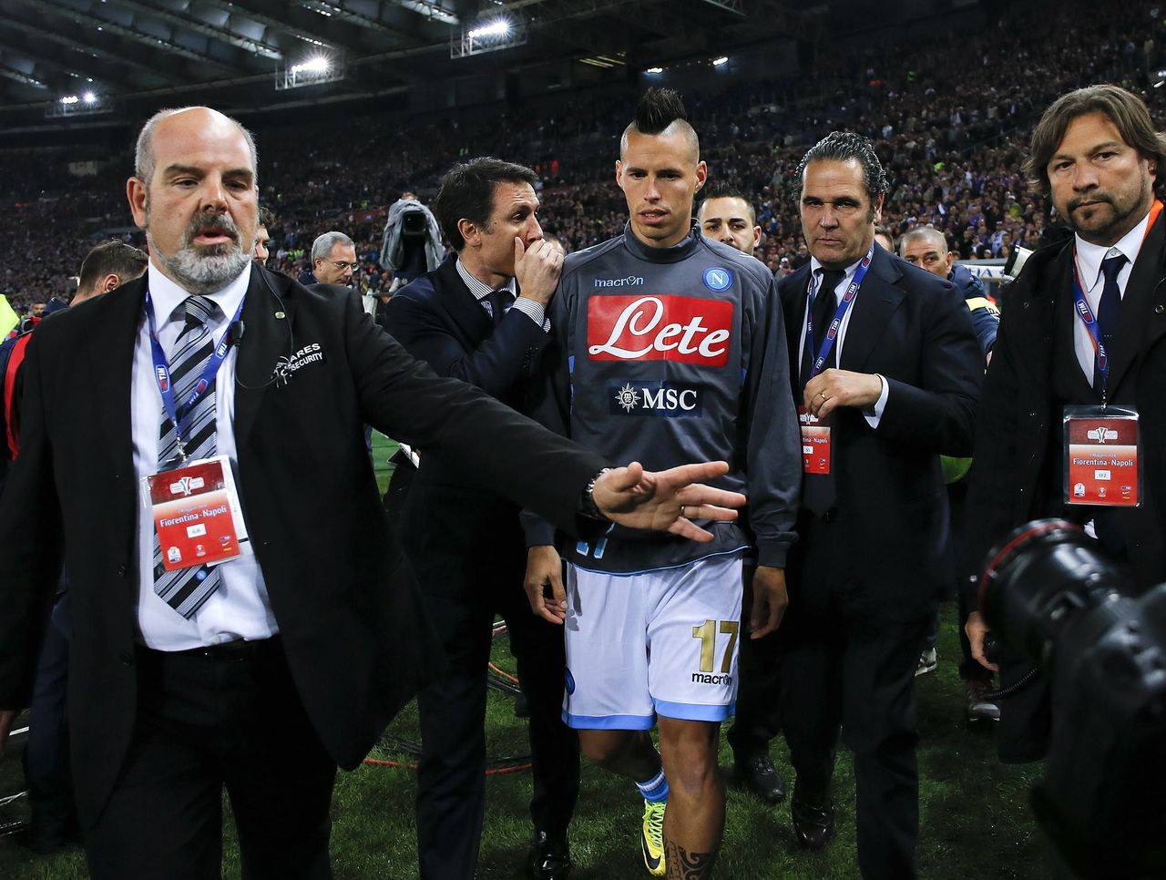 Napoli ultra involved in shooting hit with five year stadium ban