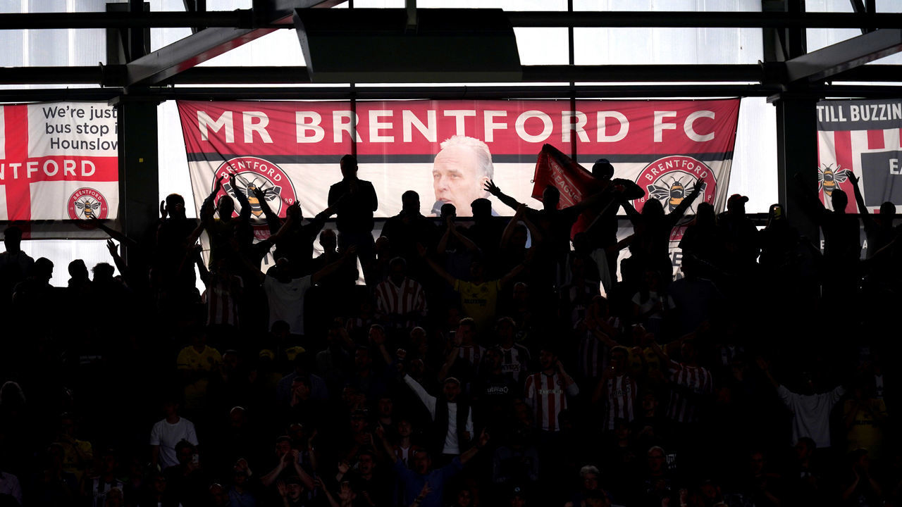 A general view fans before the Pre-Season Friendly match at Brentford Community Stadium, London. Picture date: Saturday August 7, 2021.