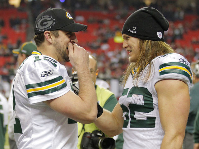 Clay Rodgers Racing Green Bay Packers Aaron Rodgers And Clay Matthews