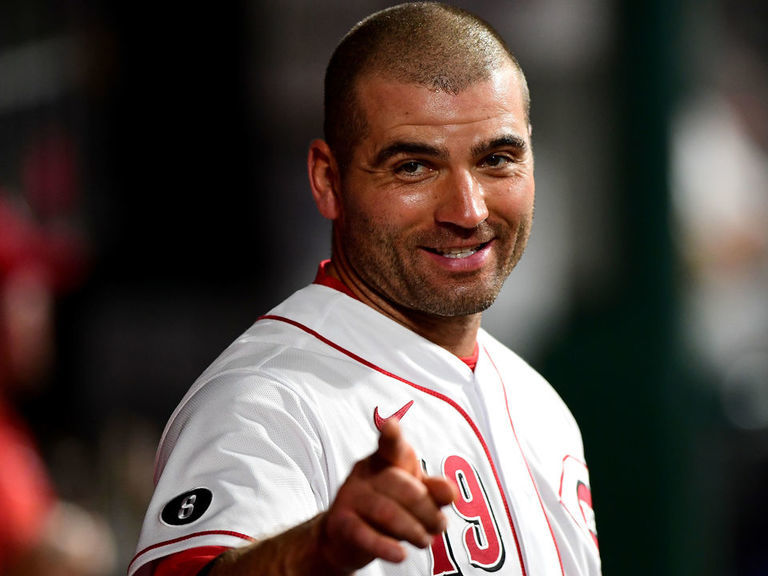 Joey Votto *Game-Used* Jersey -- Worn By Joey Votto For 1,000th