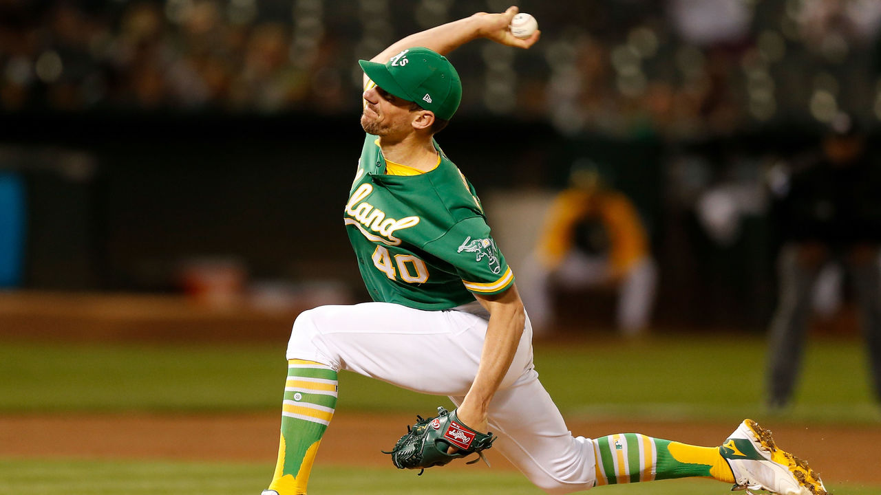 University of Akron product Chris Bassitt is the Oakland Athletics ace