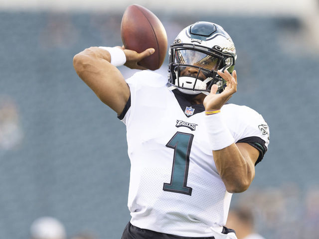 Eagles QB Jalen Hurts missed Thursday's preseason game against Patriots