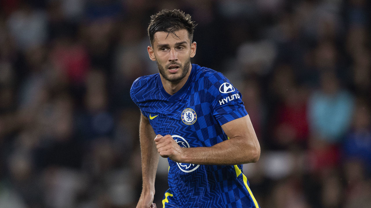 BOURNEMOUTH, ENGLAND - JULY 27: Matt Miazga of Chelsea during the Pre-Season Friendly between Bournemouth and Chelsea at Vitality Stadium on July 27, 2021 in Bournemouth, England.