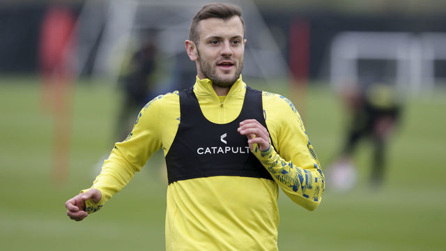 BOURNEMOUTH, ENGLAND - MARCH 31: Jack Wilshere of Bournemouth during a training session at the Vitality Stadium on March 31, 2021 in Bournemouth, England.