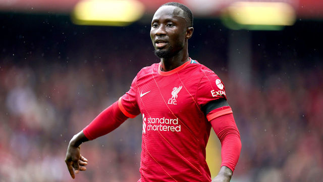 Liverpool's Naby Keita during the Premier League match at Anfield, Liverpool. Picture date: Saturday August 21, 2021.