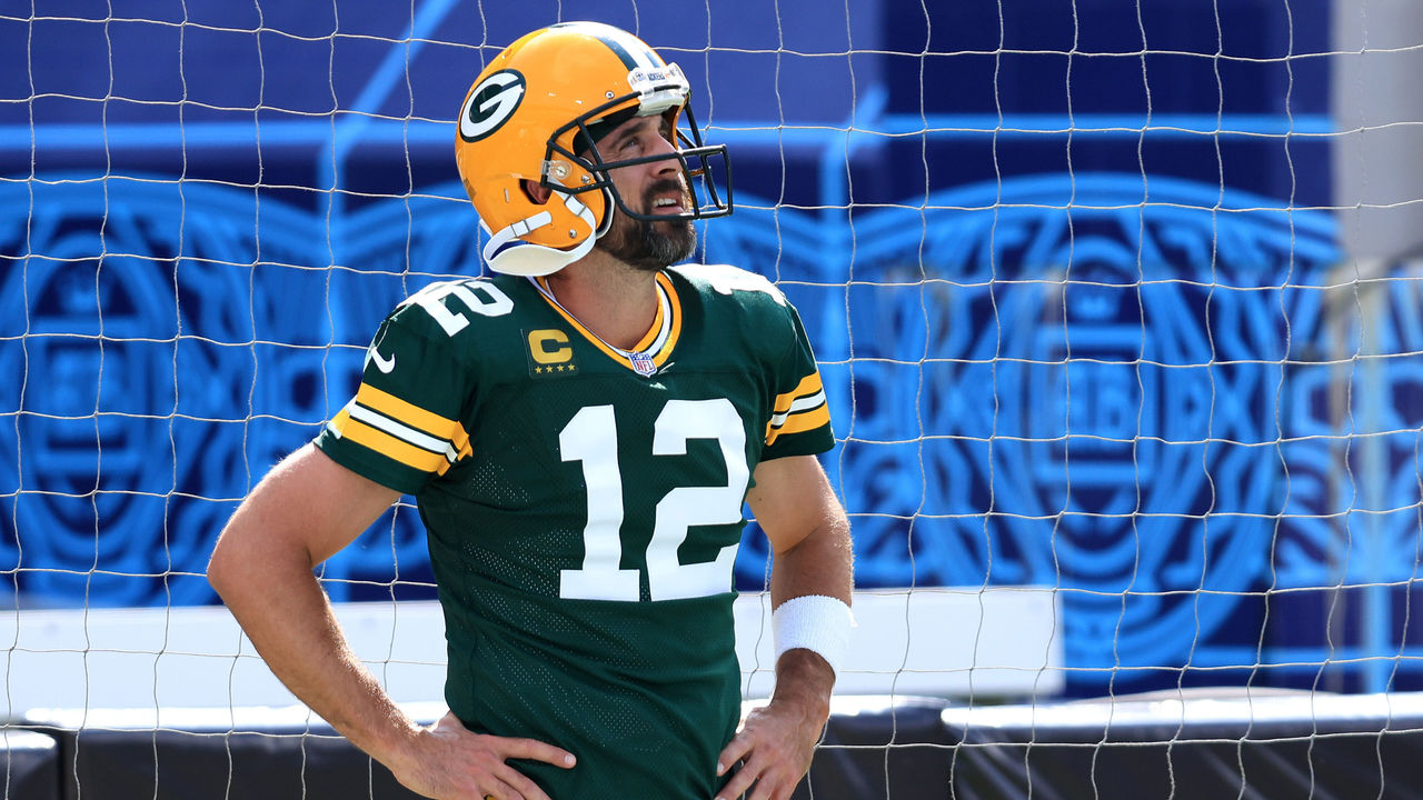 What's Green Bay Packers QB Aaron Rodgers' record in Florida games?