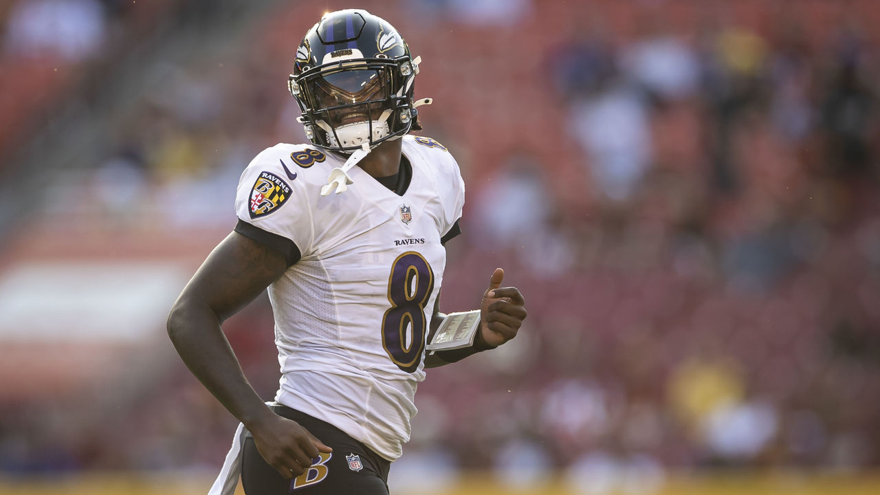 Ravens' Jackson inactive against Bears because of illness