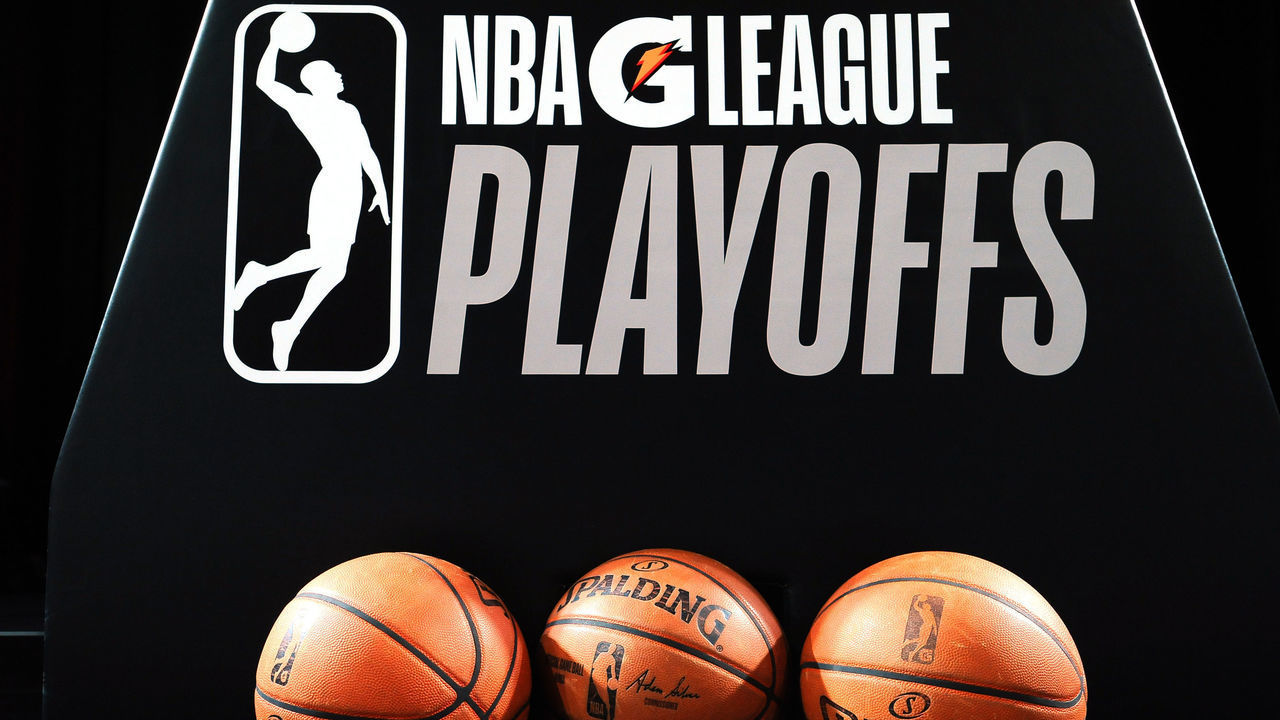 ORLANDO, FL - MARCH 8: Signage shown at the arena during the NBA G League Playoffs on March 8, 2021 at AdventHealth Arena in Orlando, Florida. NOTE TO USER: User expressly acknowledges and agrees that, by downloading and/or using this Photograph, user is consenting to the terms and conditions of the Getty Images License Agreement. Mandatory Copyright Notice: Copyright 2021 NBAE