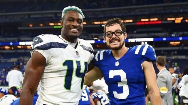 Seahawks' Metcalf, Colts' Blankenship meet after viral tweet
