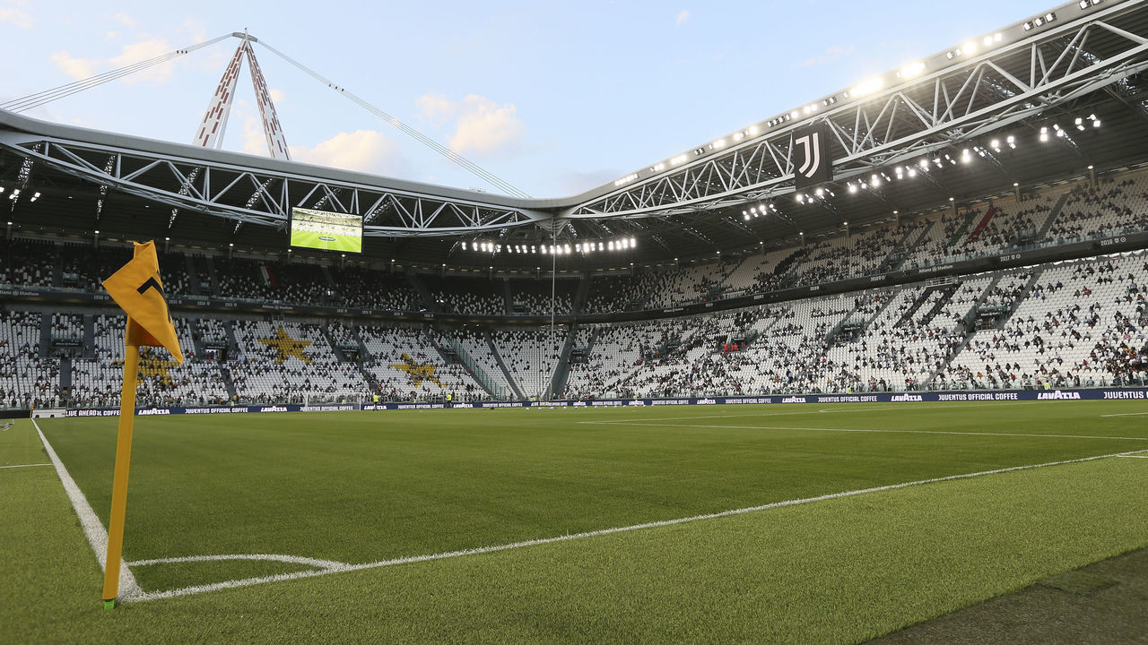 A general view of Allianz Stadium before the Serie A match between Juventus and Empoli FC at Allianz Stadium on August 28, 2021 in Turin, Italy.