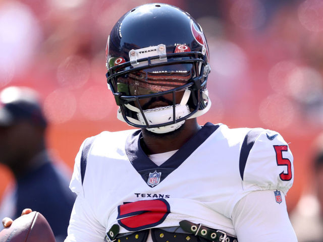 Tyrod Taylor day to day with injury for Texans; Deshaun Watson won