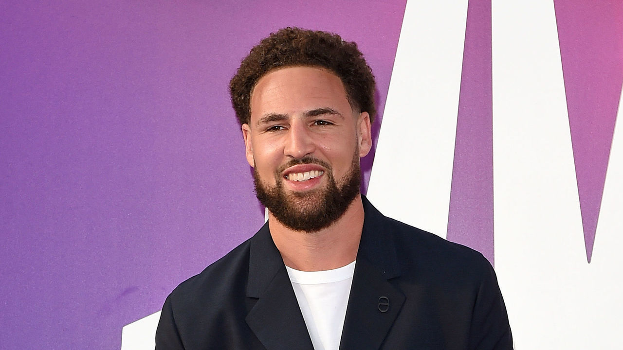 LOS ANGELES, CALIFORNIA - JULY 12: Klay Thompson attends the Premiere of Warner Bros "Space Jam: A New Legacy" at Regal LA Live on July 12, 2021 in Los Angeles, California.