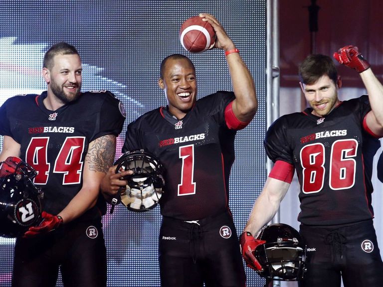 Ottawa Redblacks unveil home and away uniforms ahead of inaugural