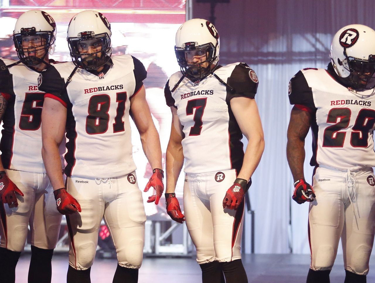 Ottawa Redblacks unveiled their first home and away jerseys