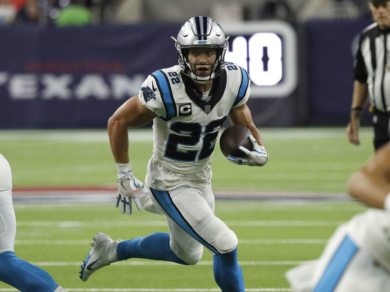 Panthers' McCaffrey doesn't practice because of hamstring