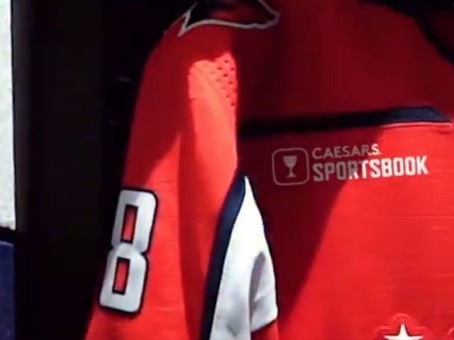 Capitals To Become 1st Nhl Team With Jersey Ads In 2022 23 Thescore Com Washington Capitals Home Jersey 2022