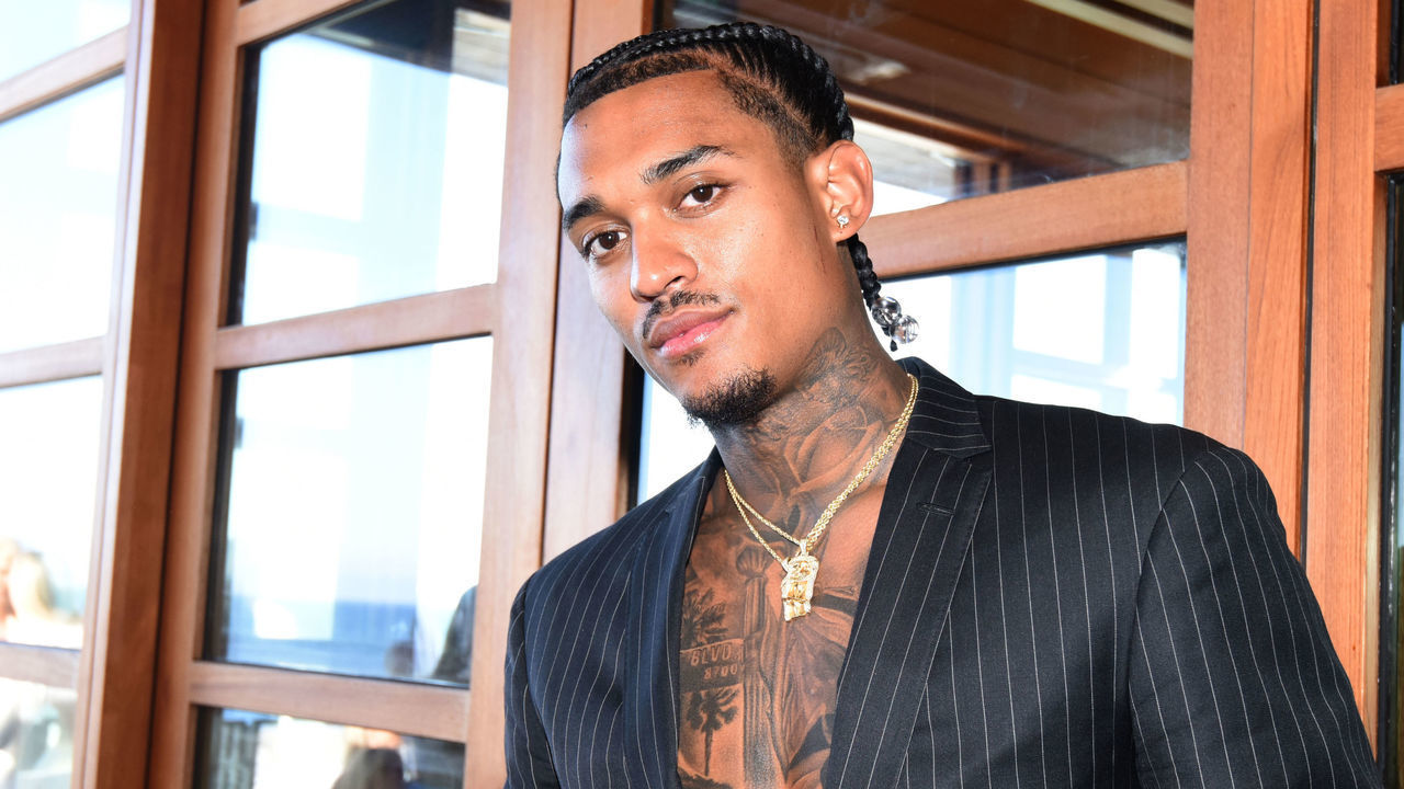 MALIBU, CALIFORNIA - JULY 04: Jordan Clarkson attends the 'Red, White and Bootsy' annual July 4th bash, presented by REVOLVE and The h.wood Group on July 04, 2021 in Malibu, California.
