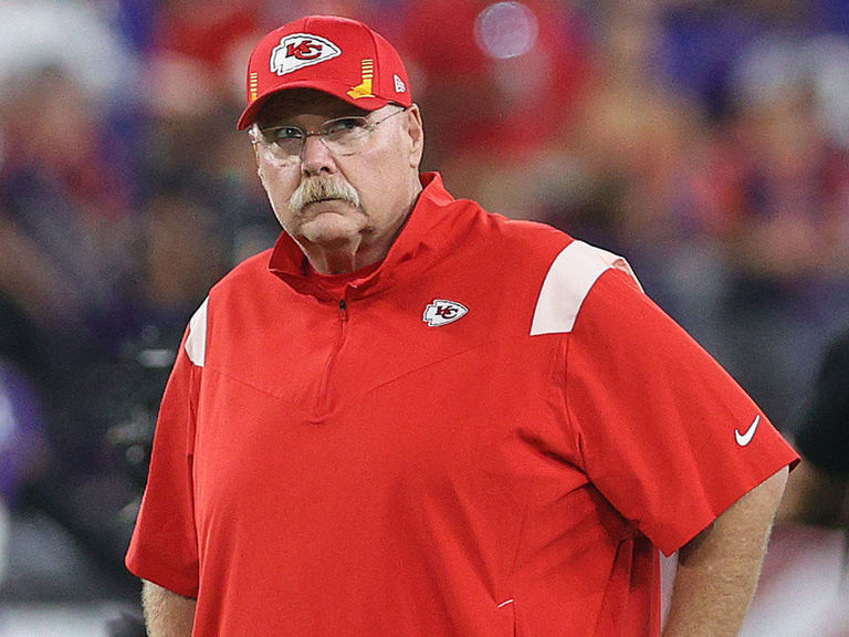 Chiefs' Andy Reid back working after brief hospitalization - The San Diego  Union-Tribune