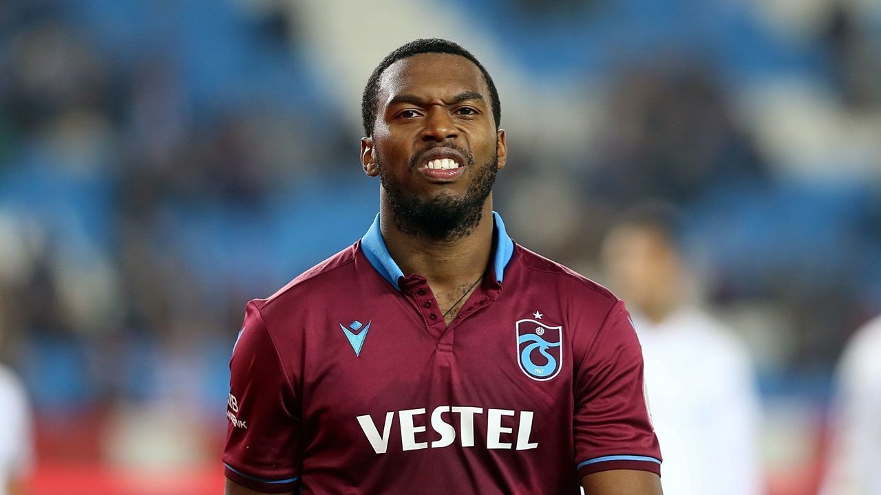 TRABZON, TURKEY - DECEMBER 19: Daniel Sturridge of Trabzonspor is seen during Ziraat Turkish Cup 5th round soccer match between Trabzonspor and Altay in Trabzon, Turkey on December 19, 2019.