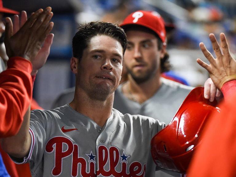 Joe Panik Miami Marlins debut Philadelphia Phillies 