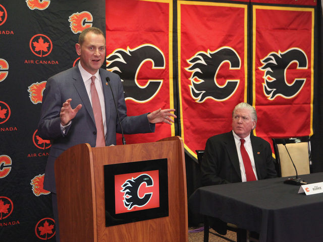 Flames president Burke on outdated Saddledome: 'It's embarrassing'