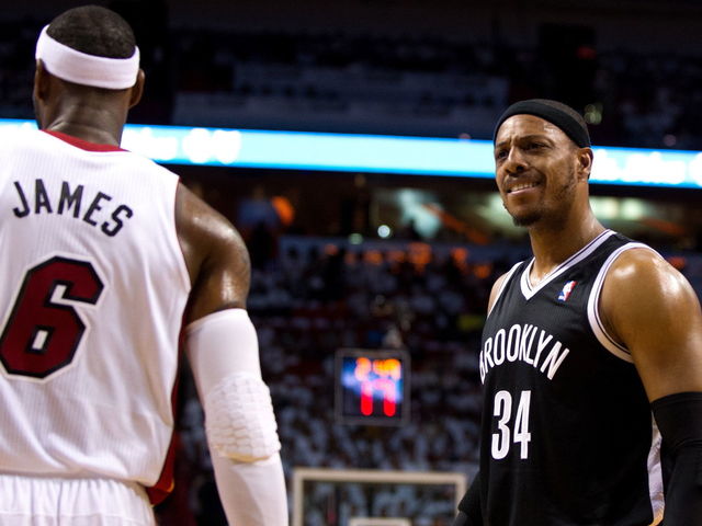 Paul Pierce on guarding LeBron James: 'I want that assignment'