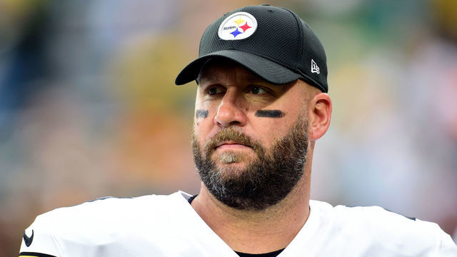 GREEN BAY, WISCONSIN - OCTOBER 03: Ben Roethlisberger #7 of the Pittsburgh Steelers walks off the field after warm-ups before the game against the Green Bay Packers at Lambeau Field on October 03, 2021 in Green Bay, Wisconsin.
