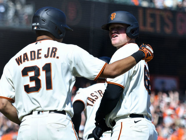 LaMonte Wade Jr. #31 of the San Francisco Giants before a game News  Photo - Getty Images