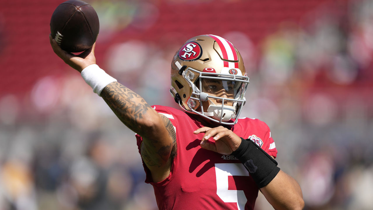 49ers rookie Lance to make 1st start in place of Garoppolo