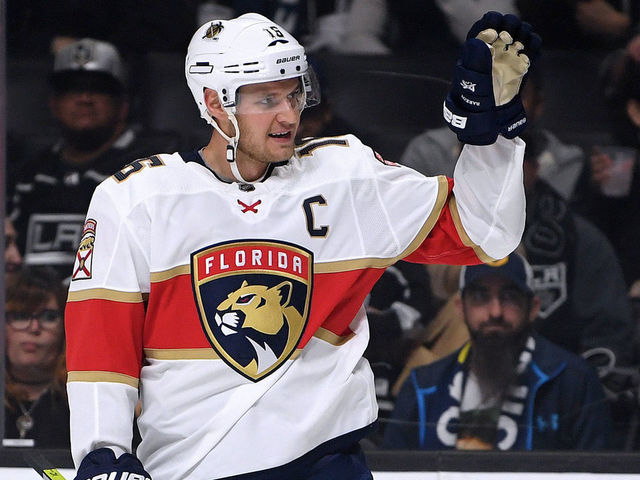 Panthers' Barkov wins Selke Trophy as best defensive forward