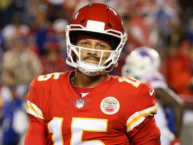 Kansas City Chiefs quarterback throws game losing interception