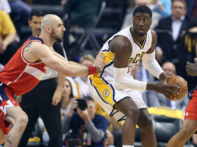 Roy Hibbert says fishing trip with Paul George contributed to Game 2 turnaround