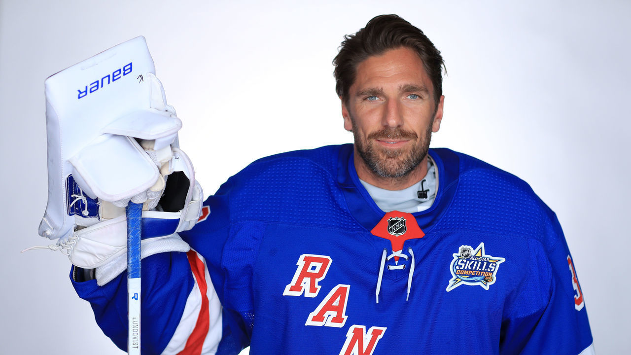 TAMPA, FL - JANUARY 27: Henrik Lundqvist #30 of the New York Rangers poses for a portrait during the 2018 NHL All-Star at Amalie Arena on January 27, 2018 in Tampa, Florida.
