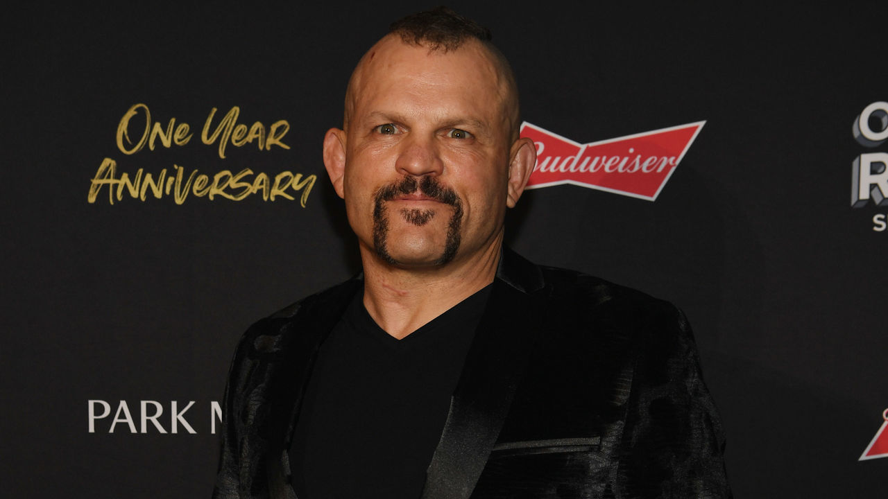 LAS VEGAS, NEVADA - JANUARY 18: Former UFC Light Heavyweight Champion Chuck Liddell arrives at the one-year celebration of On The Record Speakeasy And Club At Park MGM on January 18, 2020 in Las Vegas, Nevada.