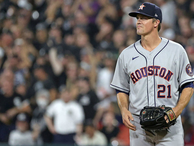 Houston Astros' Zack Greinke on Dusty Baker leaving him in ALCS