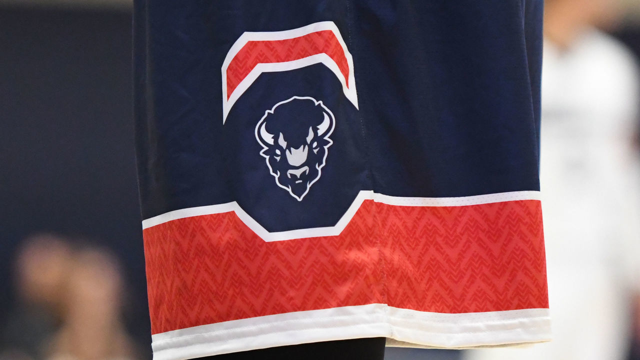 WASHINGTON, DC - NOVEMBER 10: The Howard Bison logo on a pair of shorts during a college basketball game against the George Washington Colonials at the Smith Center on November 10, 2017 in Washington. DC. The Colonials won 84-75. *** Local Caption ***