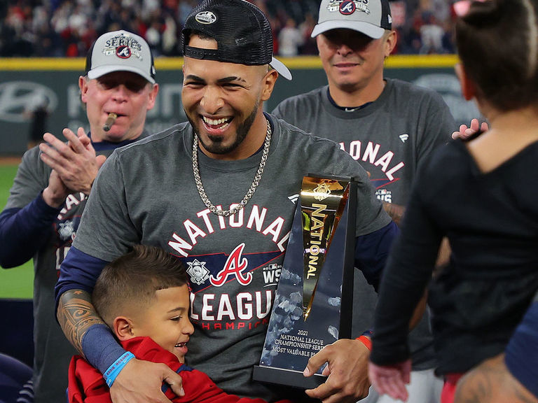 Braves' Rosario named NLCS MVP after record performance