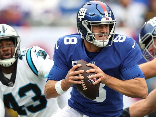 NFL Crucial Catch logo is seen on the back of the helmet of Daniel News  Photo - Getty Images