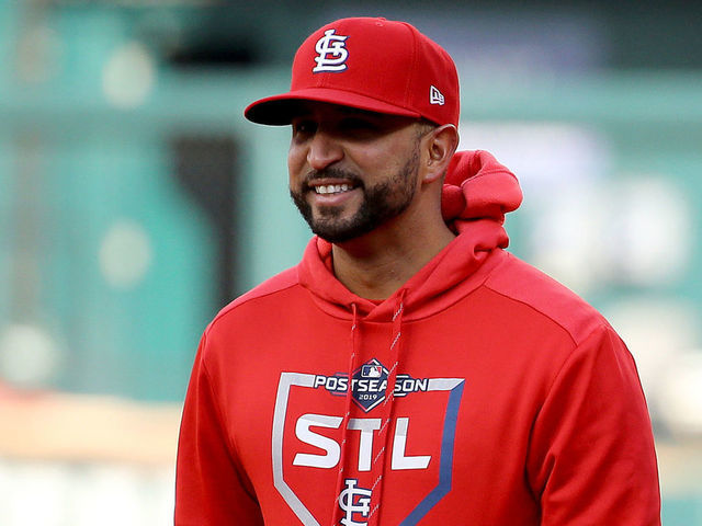 Cardinals manager Oliver Marmol is younger than his star players