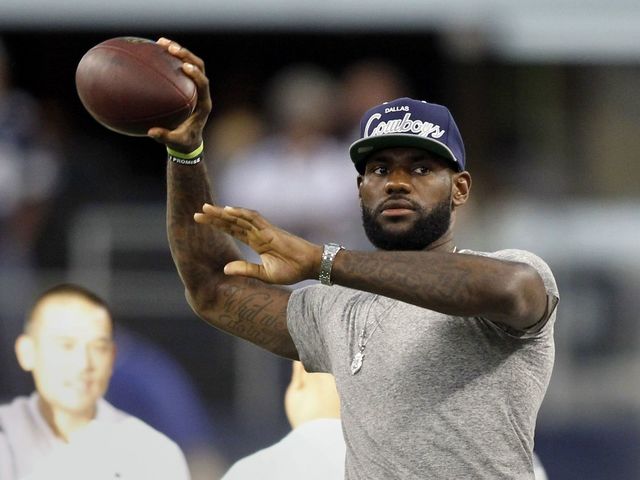 Miami Heat Rumor: LeBron James Spotted in Johnny Manziel Browns Jersey