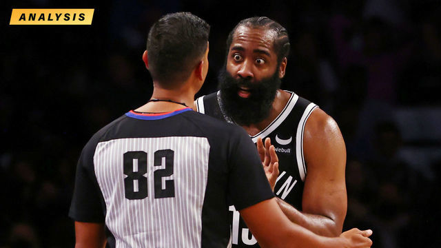 What's really behind James Harden's plummeting free-throw rate?