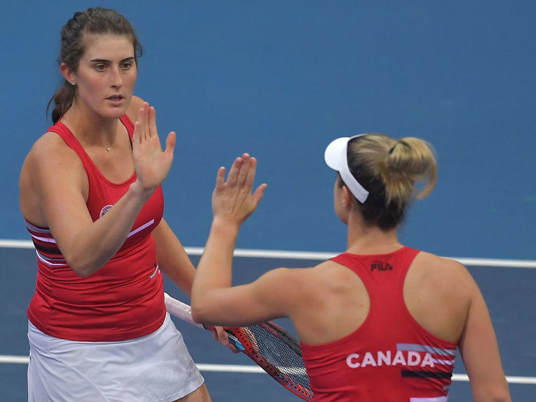 Canada beats defending champ France, Belgium wins at BJK Cup final - Vimarsana News