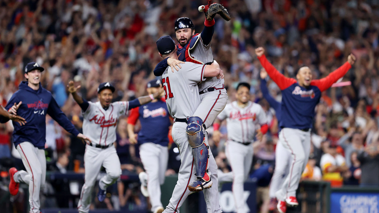 The Atlanta Braves claim first World Series title since 1995