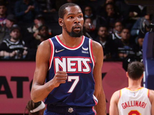 Durant scores 32 Nets hit 22 threes in win over Hawks theScore