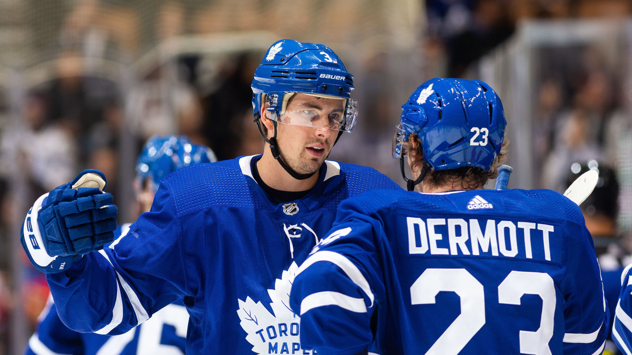 Report Maple Leafs dangling some of their D men in trade talks