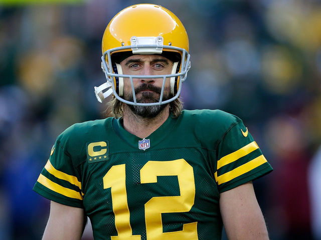 October 24, 2021: Green Bay Packers quarterback Aaron Rodgers #12