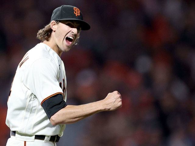 Download Kevin Gausman San Francisco Giants Rejoicing Wallpaper