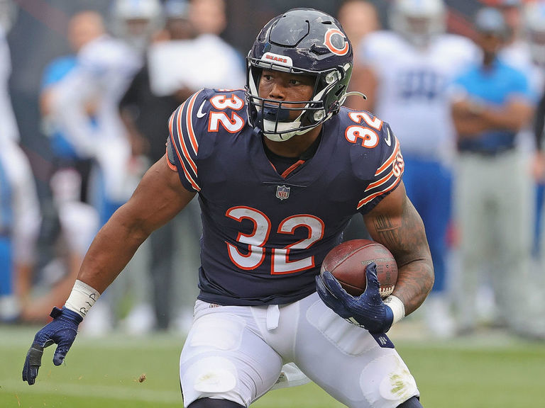 Chicago Bears running back David Montgomery runs against Houston News  Photo - Getty Images