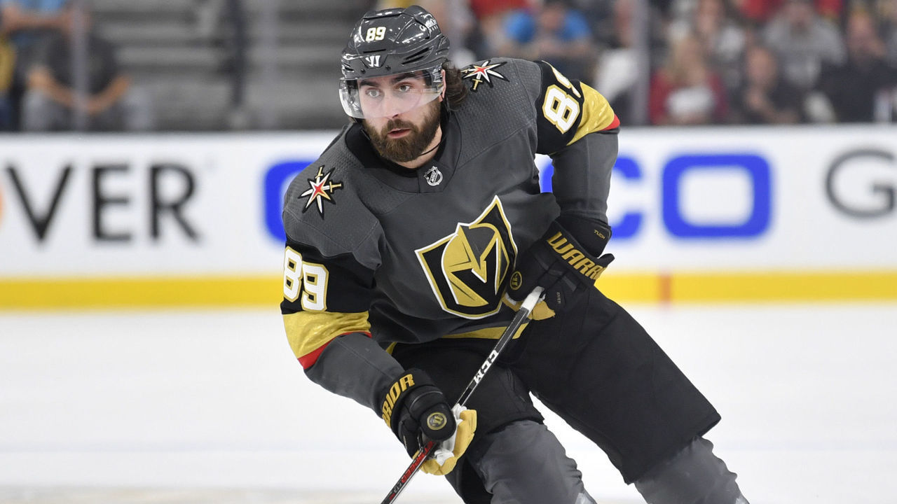 LAS VEGAS, NEVADA - JUNE 22: Alex Tuch #89 of the Vegas Golden Knights skates during the third period against the Montreal Canadiens in Game Five of the Stanley Cup Semifinals at T-Mobile Arena on June 22, 2021 in Las Vegas, Nevada.
