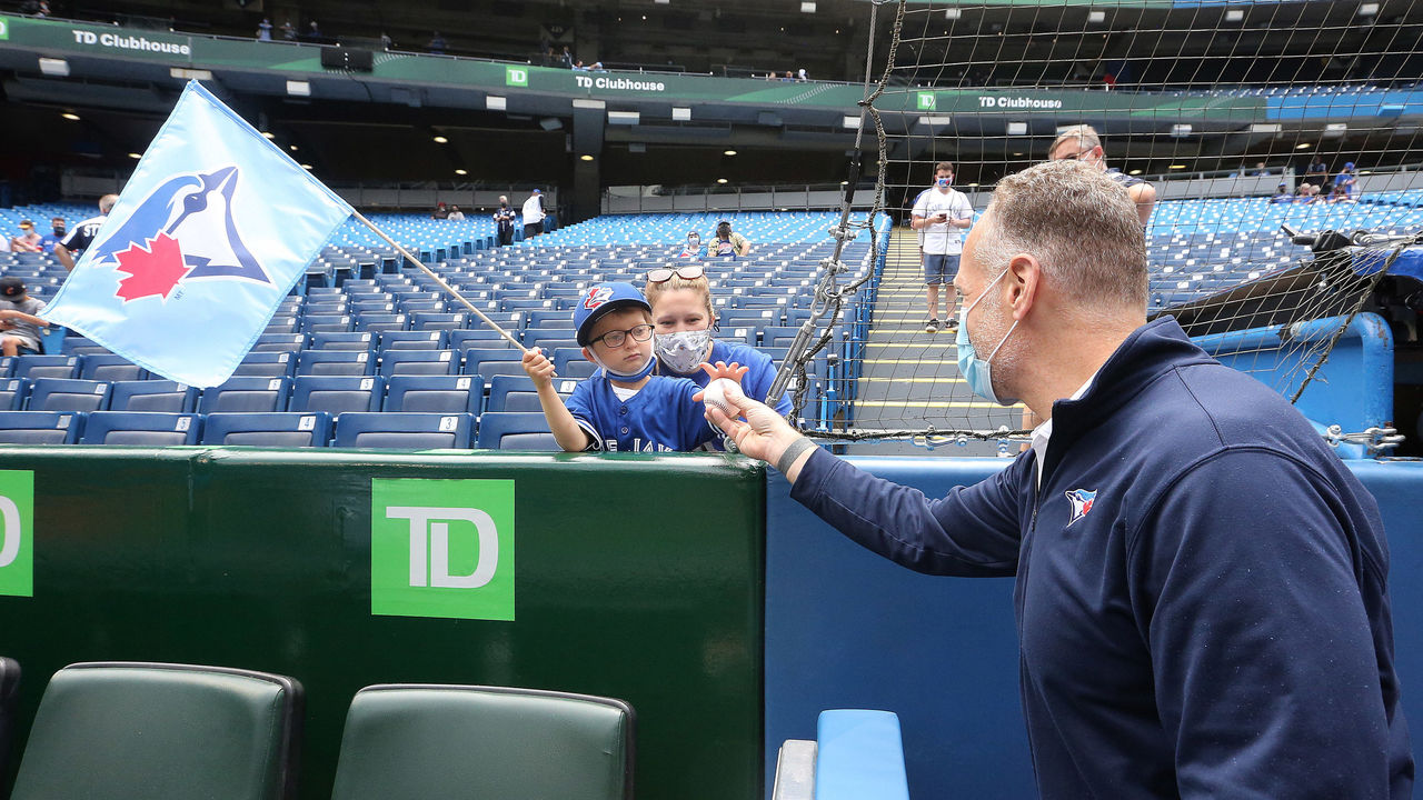 Bo Bichette of the Toronto Blue Jays poses during Photo Day at TD News  Photo - Getty Images